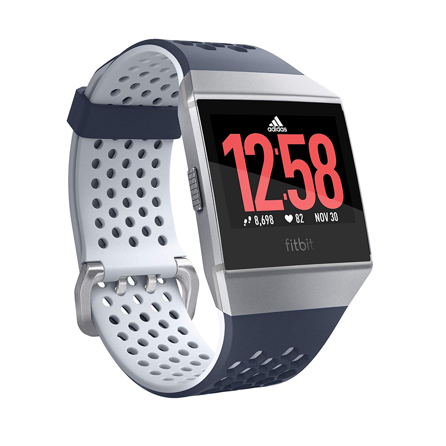 Fitbit Ionic Adidas Edition S L Bands Included